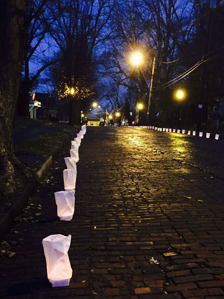 9th Annual Old Belleville Historical Luminary Walk